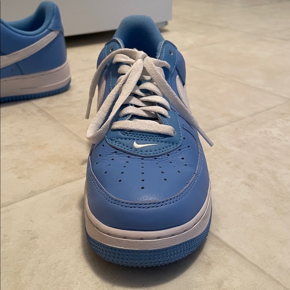Nike Air Force One Carolina Blue men’s size 10 - Picture 6 of 16